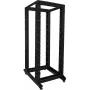 DSIT 32U 19 inch freistehender Server-Rack-Schrank auf Rollen, 600x800x1600 mm, Schwarz, unmontiert