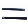 DSIT 19 inch Rackschienen für 450 mm tiefe Wandschränke (Set aus 2, Schwarz, Stahl)