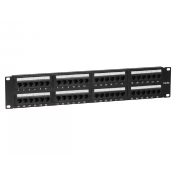 DS-IT CAT 5e UTP Netzwerk-Patchpanel, 19 inch, 48-Port (DS-Patch5-48UTP)
