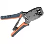 DSIT DC-TOOL-RJ45PRO Professionelles Crimpwerkzeug für RJ45-Stecker mit Kabelschneider und Abisolierzange