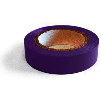 DSIT DC-Tape-Purple Selbstklebendes PVC-Isolierband, 10 m x 19 mm, Violett