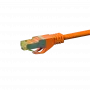 DSIT Cat.7 S/FTP PiMF RJ45 Netzwerk-Patchkabel, 0,5 m, Orange
