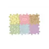 MUFFIK Orthopädische Sensorik-Matte Set 6-in-1 Baby Pastel – 6 Puzzle-Teile