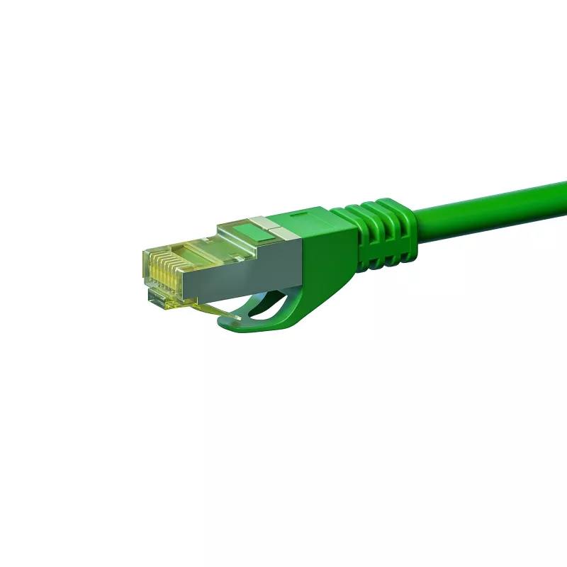 DSIT Cat.7 S/FTP Netzwerk-Patchkabel, RJ45, 10m, Grün