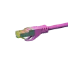 DSIT Cat.7 S/FTP PiMF RJ45 Netzwerkkabel, Pink, 10m