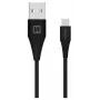 Swissten USB-A auf USB-C 3.1 Gen 1 Kabel 1,5 m Schwarz