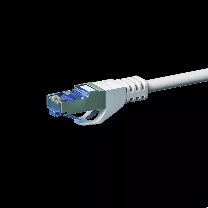 DSIT CAT 6a Netzwerkkabel LSOH - S/FTP - 1,5 m - Weiß (DC-6A2-015)