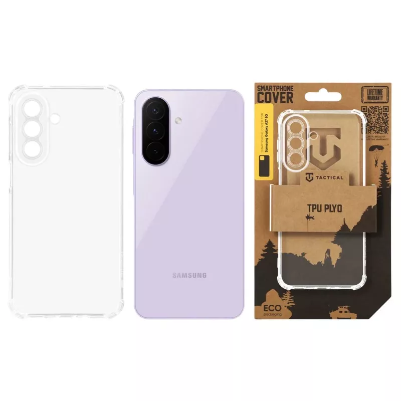 Taktische Rückseitenhülle TPU Plyo Galaxy A27 5G transparent