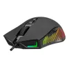 Rampage Spear V2 Kabelgebundene Gaming-Maus 12800 DPI Optisch RGB Schwarz