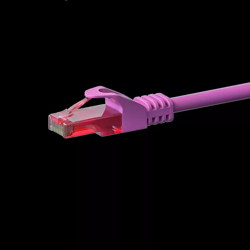 DSIT CAT6 Netzwerkkabel U/UTP 2m Pink 100% Kupfer (DC-69-020)