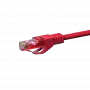 DSIT CAT6 Netzwerkkabel 100% Kupfer - U/UTP - 15 Meter - Rot (DC-65-150)