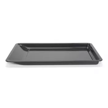 PATISSE PREMIUM Niedriges Backblech 42 x 29 cm Antihaft-Kohlenstoffstahl Rechteckig Anthrazit