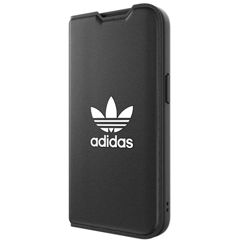 Adidas Originals Booklet Case BASIC für iPhone 14/15/13 6,1 inch Schwarz/Weiß