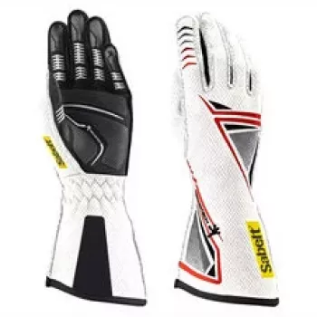 Sabelt G39 Sim Racing Handschuhe - Größe M, Weiß