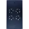 DSIT DS-FT100 4-Lüfter Server-Rack-Kühleinheit mit Thermostat für 1000 mm tiefe Schränke, 1U, 230V, Schwarz