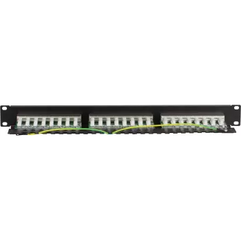 DS-IT CAT 5e FTP 24-Port 19-Zoll Rack-Montage Patchpanel