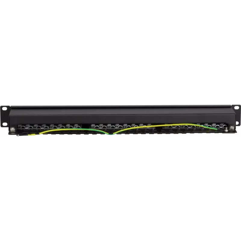 DS-IT CAT 5e FTP 24-Port 19-Zoll Rack-Montage Patchpanel