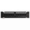 DS-IT CAT 6 Wand-Patchpanel, 12-Port UTP (DS-Patch6-12UTP-WM)