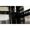 DS-IT Vertikales Kabelmanagement-Panel 37U 30cm breit Schwarz Stahl