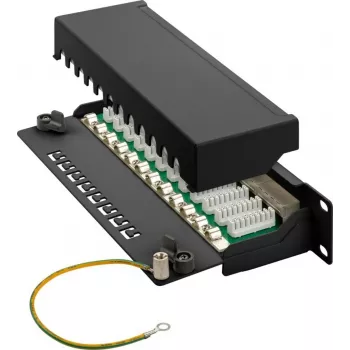 DSIT DS-10Patch6a-12STP 10-Zoll 12-Port STP CAT 6a Patchpanel