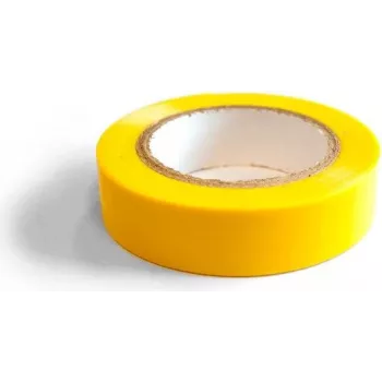 DSIT DC-Tape-Yellow Selbstklebendes PVC-Isolierband 10 m x 19 mm Gelb