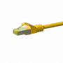 DSIT Cat.7 S/FTP PiMF Netzwerk-Patchkabel, RJ45, Gelb, 0,25 m
