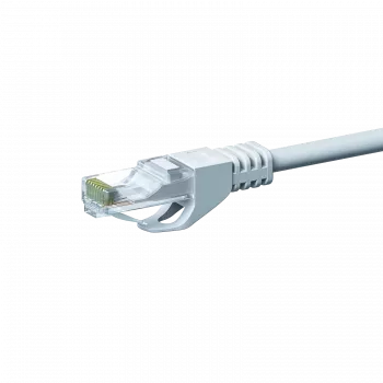 DSIT CAT 6 Netzwerkkabel U/UTP - 0,25 m - Weiß - CCA (DC-C62-002)