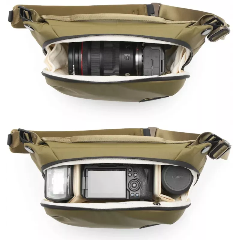 Peak Design Everyday Sling V2 6L Umhängetasche, Kelp (BEDS-6-KP-3)