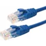 DSIT CAT5e Netzwerk-Patchkabel U/UTP 5m Blau 100% Kupfer RJ45 Ethernet Gigabit LAN Kabel