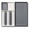OXO Good Grips Silikon-Abtropfmatte für Geschirr, Grau