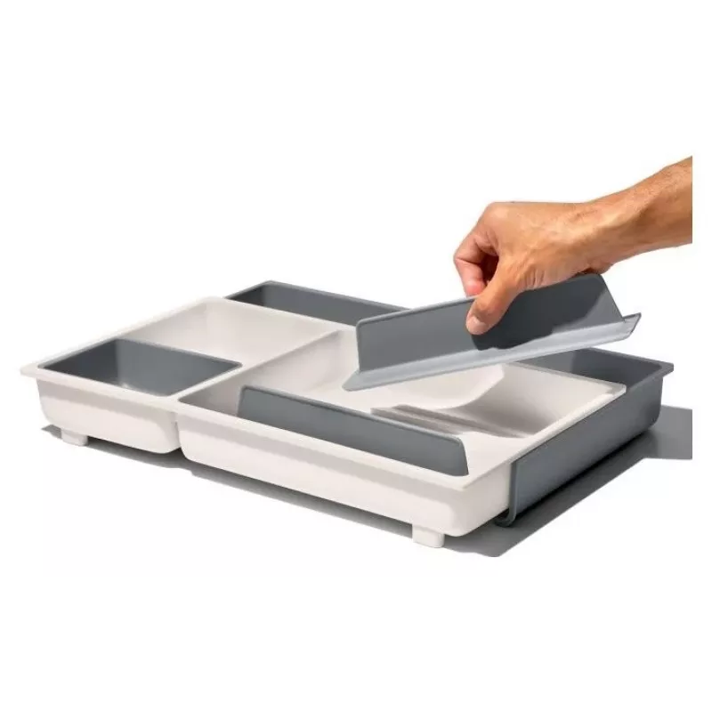 OXO Good Grips Silikon-Abtropfmatte für Geschirr, Grau