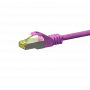 DSIT Cat.7 S/FTP PiMF RJ45 Netzwerkkabel, Pink, 7,5 m