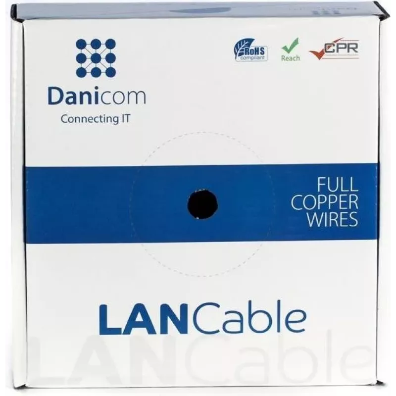 DSIT DANICOM CAT6 FTP 50m PVC Fca Netzwerkkabel