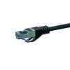 DSIT CAT 6a Netzwerkkabel LSOH - S/FTP - 2 Meter - Schwarz