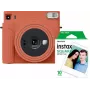 Fujifilm Instax Square SQ1 Sofortbildkamera, Terrakotta-Orange, mit Film (70100148679)