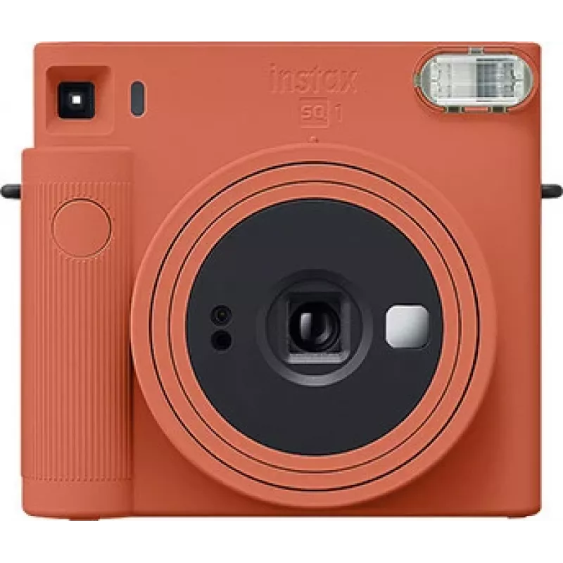 Fujifilm Instax Square SQ1 Sofortbildkamera, Terrakotta-Orange, mit Film (70100148679)