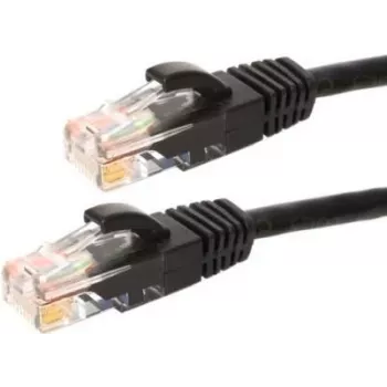 DSIT DC-60-100 CAT6 U/UTP Netzwerkkabel, 10 m, Schwarz, 100% Kupfer