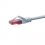 DSIT CAT6 U/UTP Netzwerkkabel, 15 m, Weiß, 100% Kupfer (DC-62-150)