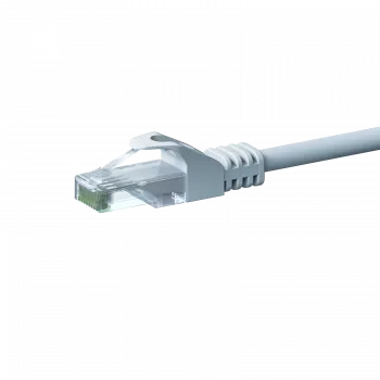 DSIT CAT 6 Netzwerkkabel U/UTP - 0,50 m - Weiß - CCA (DC-C62-005)