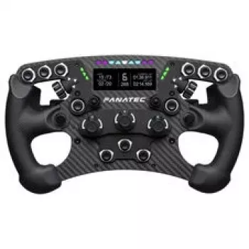 Fanatec ClubSport Formula V3 Lenkrad, 290 mm, 2,7 Zoll OLED-Display, RGB, Schwarz (CRD-9020019-WW)