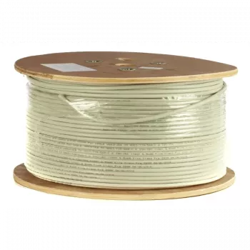 DSIT DANICOM CAT6A U/UTP 500m flexibles PVC-Kabel (Fca) – 10Gbps, 500MHz, Massivkupfer, Innenbereich