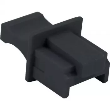 DSIT RJ45 Portabdeckungen, Set mit 10 Stück, Schwarz