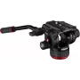 Manfrotto MVH504XAH 504X Stativkopf, Aluminium, Schwarz
