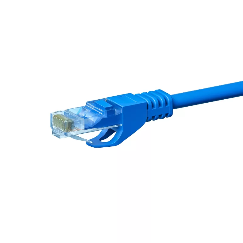 DSIT CAT5e U/UTP Netzwerk-Patchkabel, 20 m, Blau, 100% Kupfer (DC-54-200)