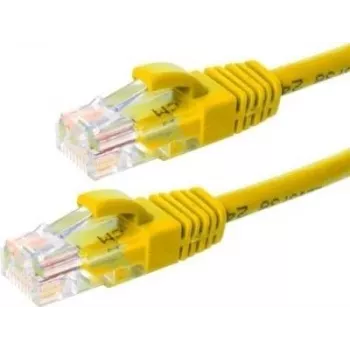 DSIT CAT5e U/UTP Netzwerkkabel, 20 m, Gelb, 100% Kupfer (DC-57-200)
