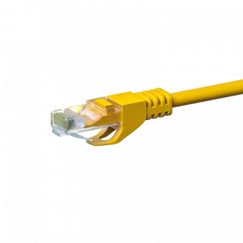 DSIT CAT5e U/UTP Netzwerkkabel, 20 m, Gelb, 100% Kupfer (DC-57-200)