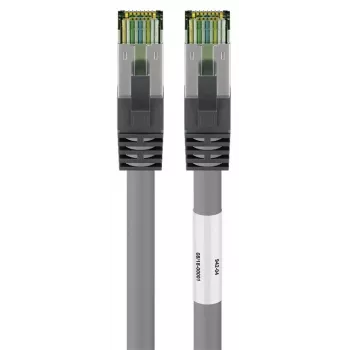 DSIT CAT 8 S/FTP PiMF Netzwerkkabel RJ45, Grau, 2m