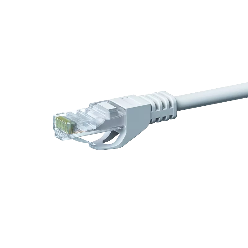 DSIT CAT 5e U/UTP Netzwerk-Patchkabel 0,25 m Weiß CCA Gigabit Ethernet RJ45