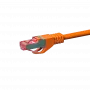 DSIT CAT 6 S/FTP LSOH Netzwerk-Patchkabel, 0,25 m, Orange