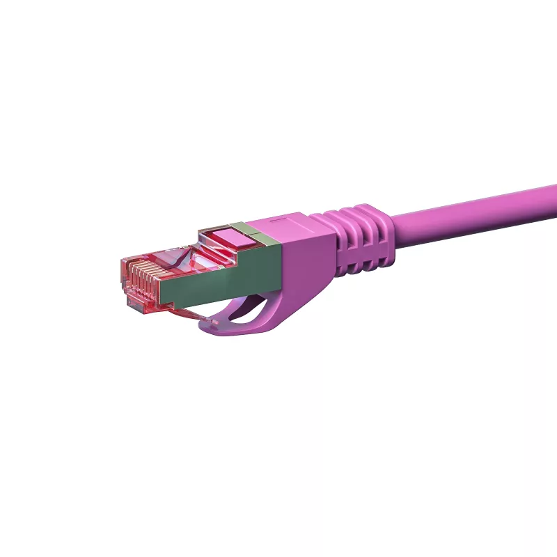 DSIT CAT 6 S/FTP LSOH Netzwerk-Installationskabel 50m Pink